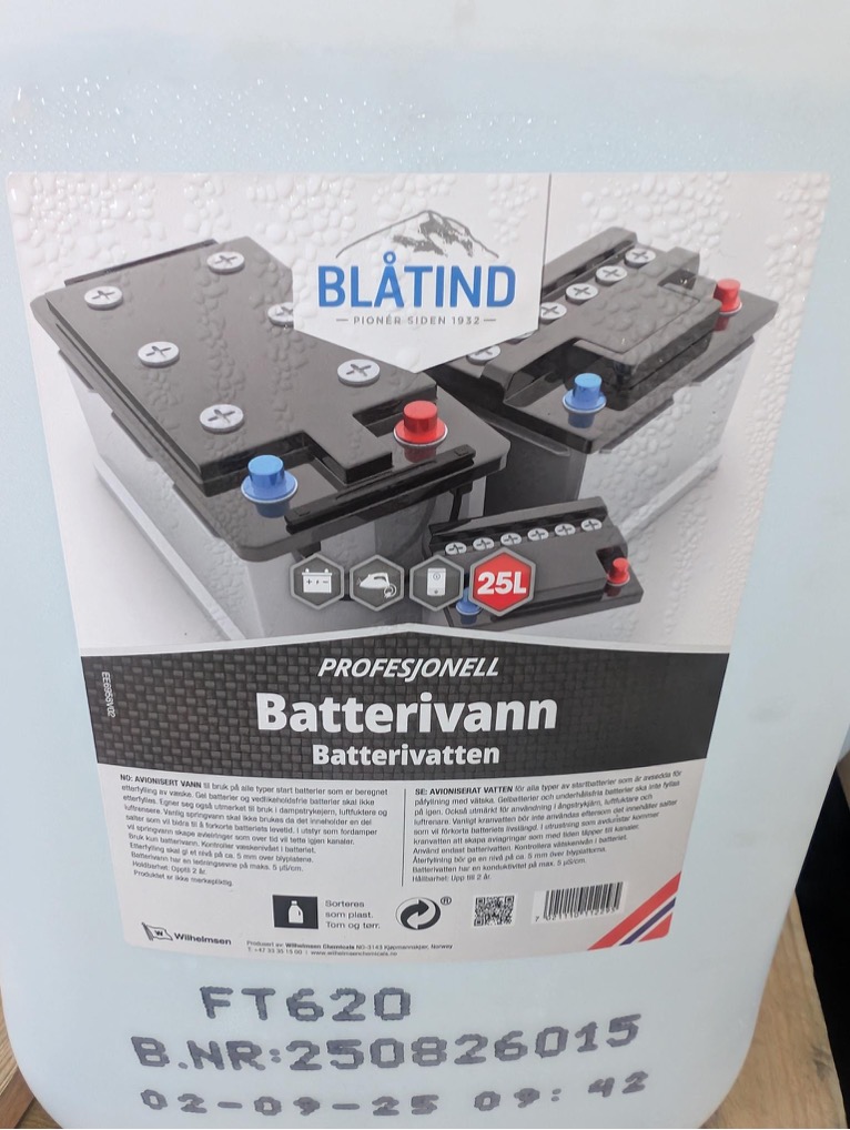 Batterivann