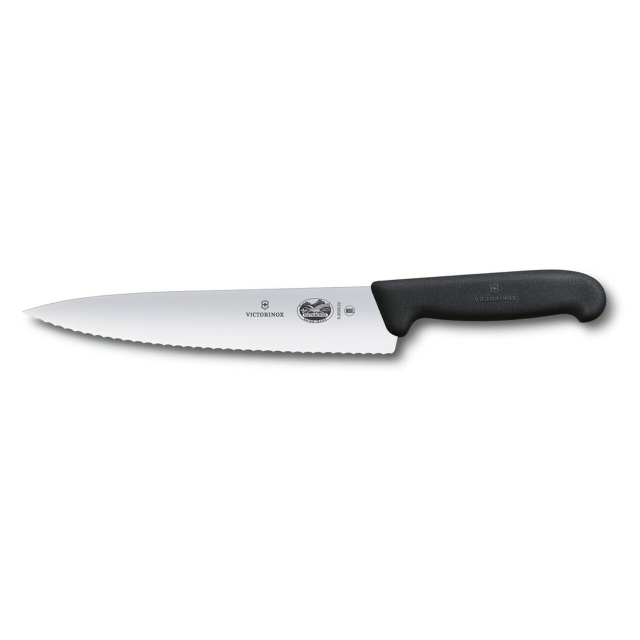 Victorinox – Fibrox – Kokkekniv 25 cm bølget blad